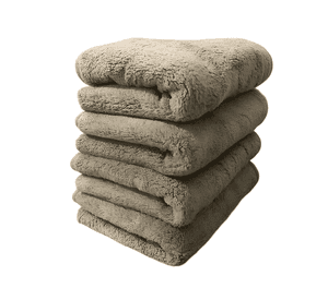 Pack de 4 toallitas de microfibra 30x50 CM lisas para baño