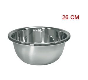 Bowl acero inoxidable 26 CM ensaladera mezclador #2