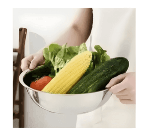 5 bowls para batir mezcla en acero inoxidable 25cm #32