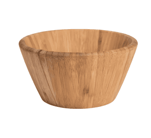 Bowl cuenco ensaladera de madera bambú plato ensalada #2