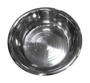 Pack x 2 bowl tazón de cocina acero inoxidable 38cm Plateado