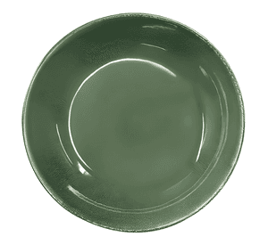 Set 6 bowl redondo ceramica 21.8 x 4.5 CM rustica Verde #7