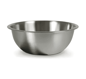 Bowl profundo acero inox 18 x 6.5 cm. 800 ML
