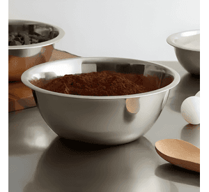 Bowl profundo acero inox 18 x 6.5 cm. 800 ML