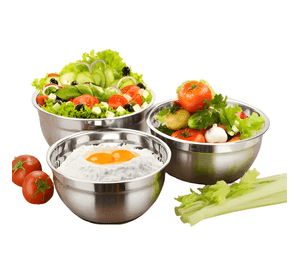 Pack 3 bowls repostería cocina ensaladas 24-26-30 CM