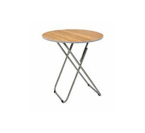Mesa Plegable Redonda Ideal Hogar y Exterior