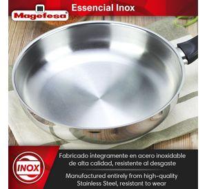 Sartén Magefesa Essencial Inox Acero Inoxidable 24 cm