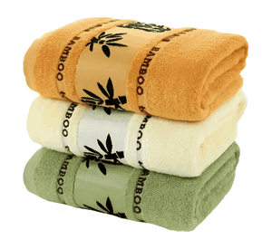 Set 4 toalla de baño algodón bamboo súper microfibra #2