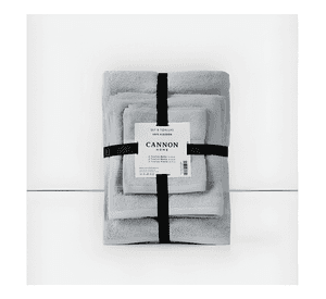 De 6 toallas 100% algodon mano baño visita cannon home lisa