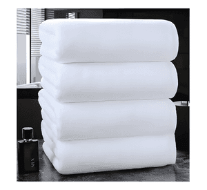 Toalla extra grande 100% algodón hotel spa 150x80cm Blanco