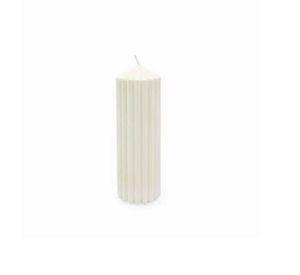 Velas decorativa de soja natural, vela de pilar minimalista (13.5 cm x 5 cm)