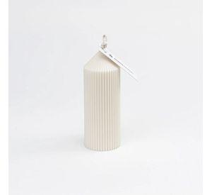 Velas decorativa de soja natural, vela de pilar minimalista (13.5 cm x 5 cm)