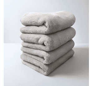 Toallitas 30*50 pack de 4 liso Gris