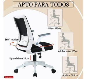 Silla Ergonomica Oficina Soporte Lumbar Ajustable Giratorio
