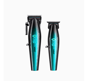 Combo Barber a Profesional Vgr V 270 Trimmer V 992 Azul 9000 Rpm