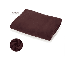Toalla de manos homey 90x50cm poliester algodón baño Marrón