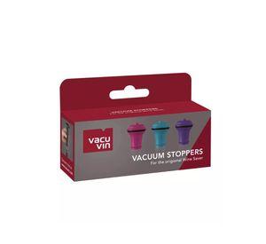 Set 3 Tapones de Vac o para Vino Colores
