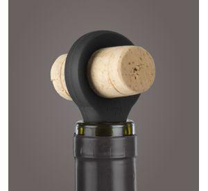 Set 2 Tapones para Vino Negro