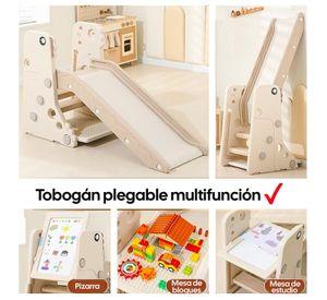 Resbalín Infantil Plegable 4 en 1 Con Escritorio Kidscool