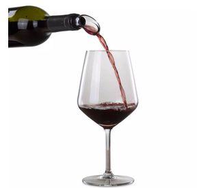 Set 2 Servidores Vino Cortagota Cristal