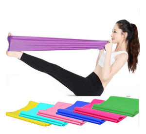 Banda Elastica De Resistencia Yoga Pilates Para Estiramiento