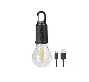 Pack 2 Lámpara Camping Portátil Led Recargable Usb Tipo C