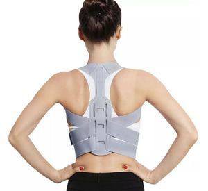 Corrector De Postura Invisible Soporte Espalda Hombros Gris