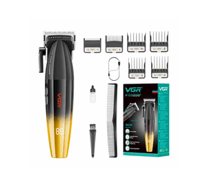 Barber Combo VGR Cortapelo V003 Patillera V906 Shaver V308 Gold