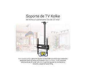 Soporte de Techo o Pared para TV Kolke 23” a 60” Giro 360°