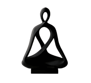 Figura Decorativa Prints Patro - Yoga Minimalista