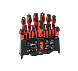 Set de Destornilladores Nappo 50 piezas Puntas Magnéticas