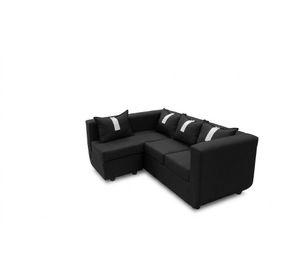 SOFA SECCIONAL XIMENA TELA NEGRO