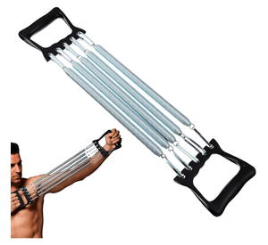 Ejercitador De Pecho Chest Pull 5 Resortes Acero