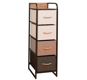Velador Cajonera 4 Cajones Carry All® Linea Hogar
