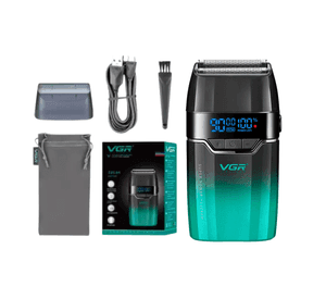 Afeitadora Profesional Shaver Vgr V 308 De 9000 Rpm Azul