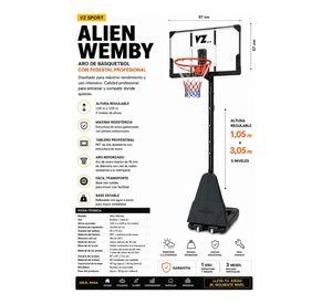 Aro De Basquetbol Alien Wemby  Altura Regulable