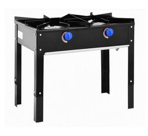 Cocina Anafe VAG-2ECO 2 quemadores 87x42x39/76 cm