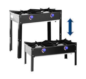 Cocina Anafe VAG-2ECO 2 quemadores 87x42x39/76 cm