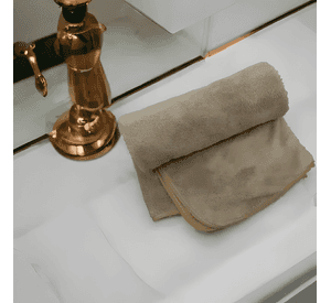 Pack de 4 toallitas de microfibra 30x50 CM lisas para baño