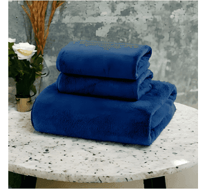 Toallas 50x90cm pack de 2 Azul