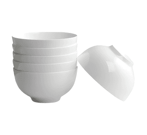 Pack 6 pocillo bowl cuenco de melamina cocina 400ml