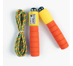 Cuerda Para Saltar Con Contador Y Mangos Ergonomicos Colores