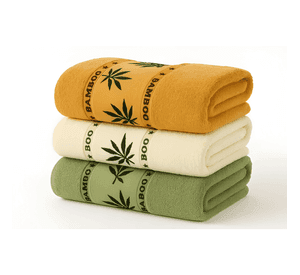 Set 4 toalla de baño algodón bamboo súper microfibra #2