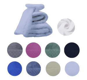 Toallas homey algodón 100% baño pack 2 unidades 30x50cm