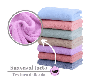 Pack 3 toalla de baño microfibra secado rapido deporte viaje