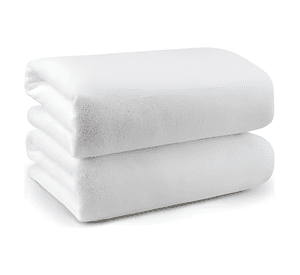 Pack 10 toallas de baño de hotel algodón 75*35cmblanco