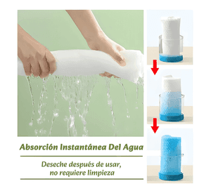 3 packs toallóns desechables para baño viajes playa 140x70cm