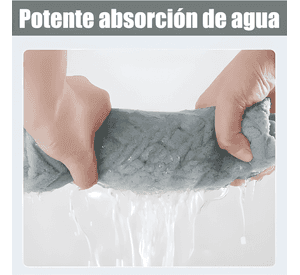 Set 3 toalla de baño lana súper suave de alta densidad