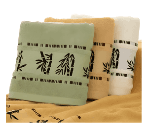 Pack 6 toalla de baño fibra bambú de lujo absorbente grueso