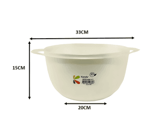 Bowls reposteria ensaladas platico mixing bowl n°2